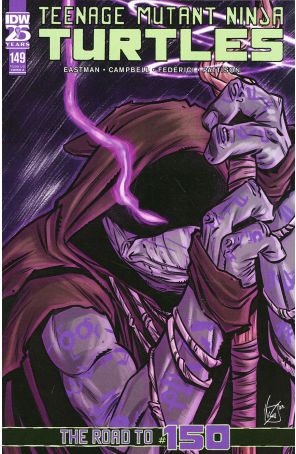 Teenage Mutant Ninja Turtles (5th Series) 149A published by IDW with cover art by Vincenzo Federici