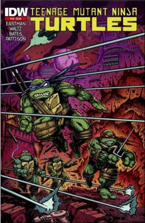 Teenage Mutant Ninja Turtles (5th Series) 18 (2nd) published by IDW with cover art by Kevin Eastman