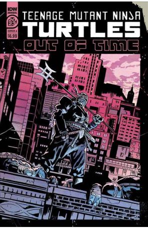 Teenage Mutant Ninja Turtles (5th Series) Annual 2023A published by IDW with cover art by Michael Walsh