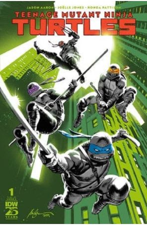 Teenage Mutant Ninja Turtles (6th Series) 1A published by IDW with cover art by Rafael Albuquerque