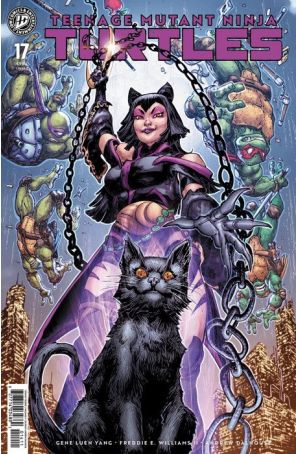 Teenage Mutant Ninja Turtles (6th Series) 17A published by IDW with cover art by Freddie E. Williams II