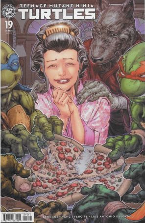 Teenage Mutant Ninja Turtles (6th Series) 19A published by IDW with cover art by Freddie E. Williams II