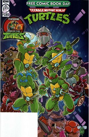 Teenage Mutant Ninja Turtles Free Comic Book Day FCBD 2023 published by IDW