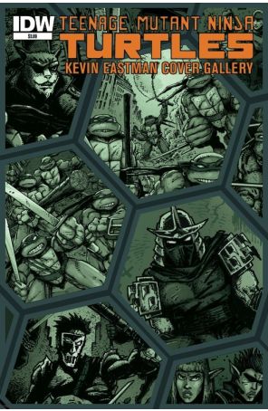 Teenage Mutant Ninja Turtles Kevin Eastman Cover Gallery 1 published by IDW