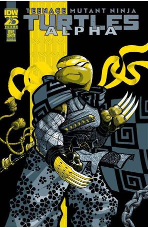 Teenage Mutant Ninja Turtles: Alpha 1D published by IDW with cover art by Gavin Smith