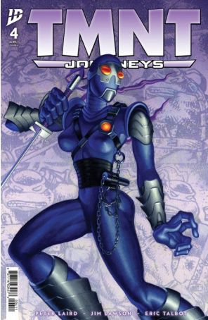 Teenage Mutant Ninja Turtles: Journeys 4A published by IDW with cover art by Michael Dooney and Jim Lawson