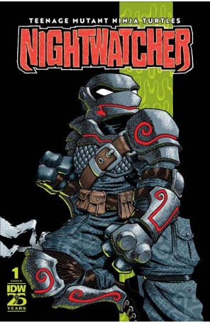 Teenage Mutant Ninja Turtles: Nightwatcher 1C published by IDW with cover art by J. Gonzo