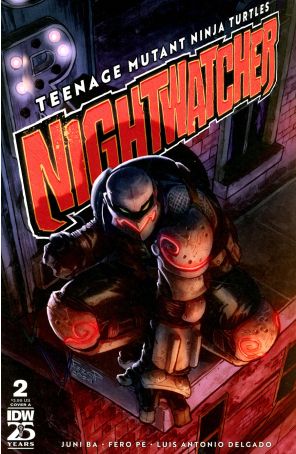 Teenage Mutant Ninja Turtles: Nightwatcher 2A published by IDW with cover art by Fero Pe