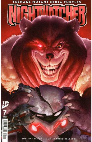 Teenage Mutant Ninja Turtles: Nightwatcher 7A published by IDW with cover art by Fero Pe