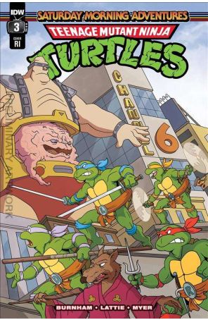 Teenage Mutant Ninja Turtles: Saturday Morning Adventures 3D published by IDW
