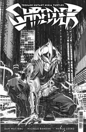Teenage Mutant Ninja Turtles: Shredder 1E published by IDW with cover art by Kael Ngu