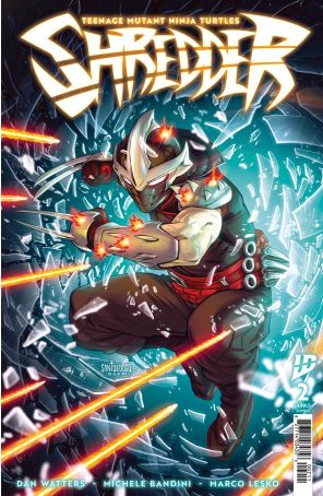 Teenage Mutant Ninja Turtles: Shredder 2A published by IDW with cover art by Mateus Santolouco