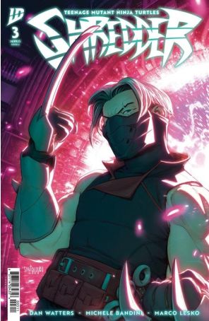 Teenage Mutant Ninja Turtles: Shredder 3A published by IDW with cover art by Mateus Santolouco