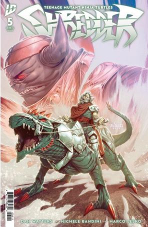 Teenage Mutant Ninja Turtles: Shredder 5A published by IDW with cover art by Mateus Santolouco