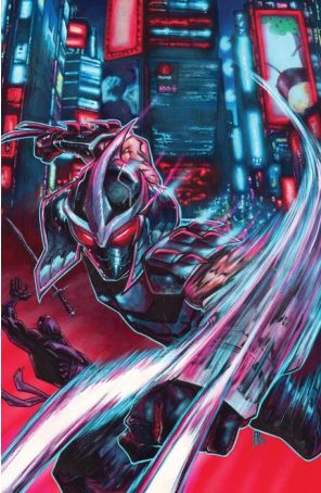 Teenage Mutant Ninja Turtles: Shredder 7D published by IDW with cover art by Alberto Jiménez Alburquerque