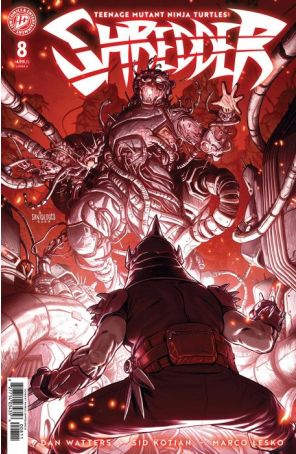 Teenage Mutant Ninja Turtles: Shredder 8A published by IDW with cover art by Sid Kotian