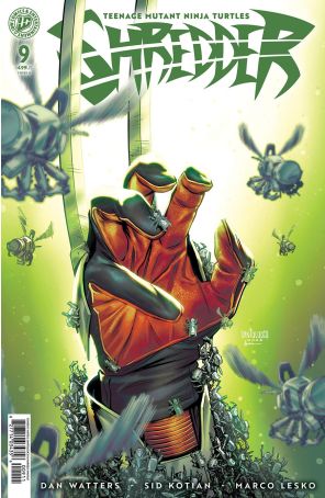 Teenage Mutant Ninja Turtles: Shredder 9A published by IDW with cover art by Mateus Santolouco