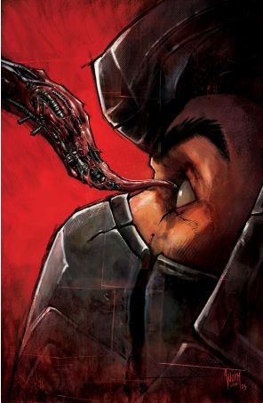 Teenage Mutant Ninja Turtles: Shredder 9E published by IDW with cover art by DAMIEN WORM