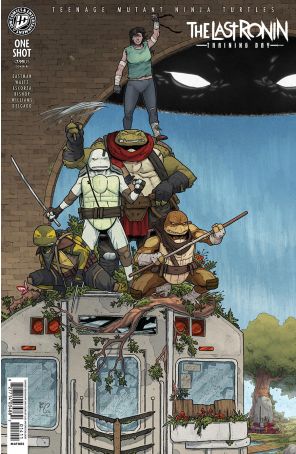 Teenage Mutant Ninja Turtles: The Last Ronin-Training Day 1D published by IDW with cover art by Ben Bishop