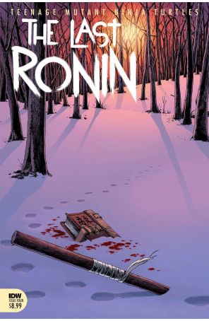 Teenage Mutant Ninja Turtles: The Last Ronin 4A published by IDW with cover art by Kevin Eastman
