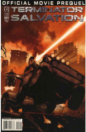 Terminator: Salvation Movie Prequel 2A published by IDW with cover art by Nick Runge
