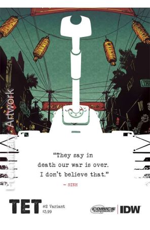 Tet 2A published by IDW with cover art by Paul Tucker