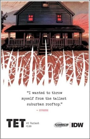 Tet 3A published by IDW with cover art by Paul Tucker