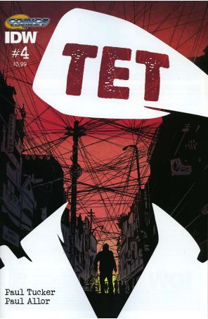 Tet 4 published by IDW with cover art by Paul Tucker