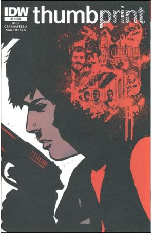 Thumbprint 2 published by IDW with cover art by Vic Malhotra