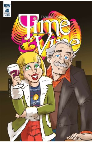 Time And Vine 4B published by IDW with cover art by Thom Zahler