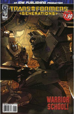 Transformers: Generations 1B published by IDW with cover art by Nick Roche