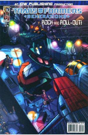 Transformers: Generations 3B published by IDW with cover art by Nick Roche