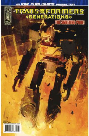 Transformers: Generations 5A published by IDW with cover art by Ashley Wood