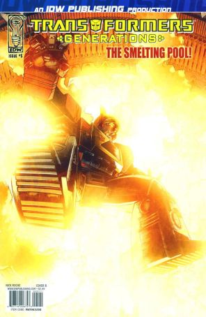 Transformers: Generations 5B published by IDW with cover art by Nick Roche