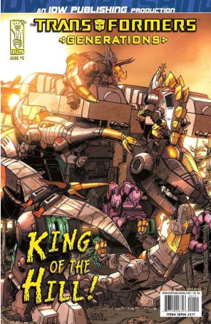 Transformers: Generations 9A published by IDW with cover art by Nick Roche