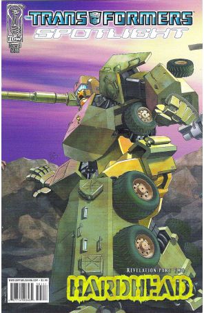 Transformers: Spotlight 17A published by IDW with cover art by E.J. Su