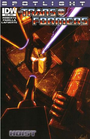 Transformers: Spotlight 31B published by IDW with cover art by Livio Ramondelli