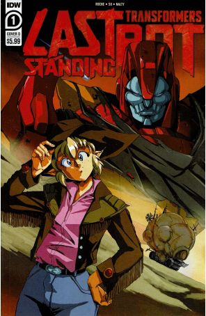Transformers: Last Bot Standing 1D published by IDW with cover art by Phillip Knott