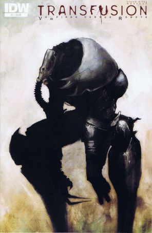 Transfusion 1 published by IDW with cover art by Menton3