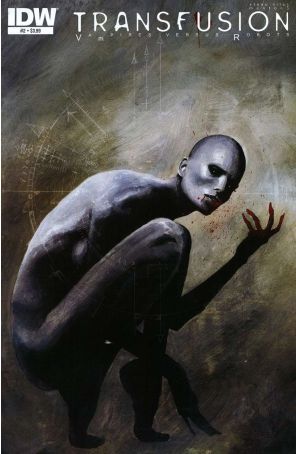 Transfusion 2 published by IDW with cover art by Menton3