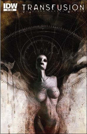 Transfusion 3 published by IDW with cover art by Menton3