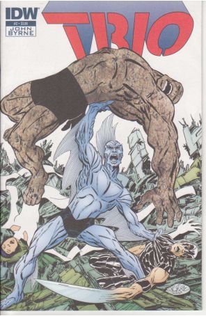 Trio 2 published by IDW with cover art by John Byrne