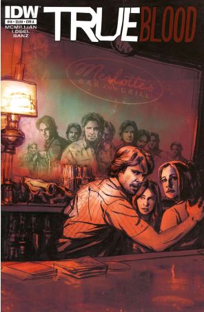 True Blood (2nd Series) 14A published by IDW with cover art by Michael Gaydos