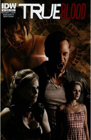 True Blood (2nd Series) 2A published by IDW with cover art by Tim Bradstreet