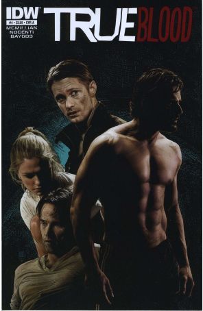 True Blood (2nd Series) 4A published by IDW with cover art by Tim Bradstreet