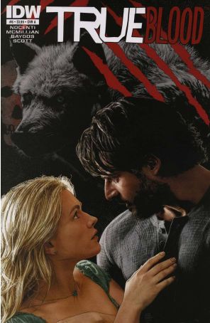 True Blood (2nd Series) 6A published by IDW with cover art by Tim Bradstreet
