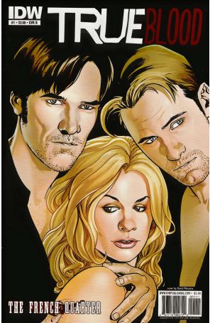 True Blood: French Quarter 1B published by IDW with cover art by David Messina
