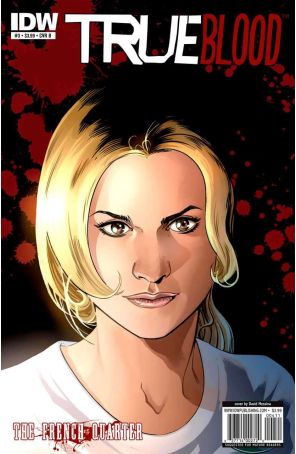 True Blood: French Quarter 4B published by IDW with cover art by David Messina