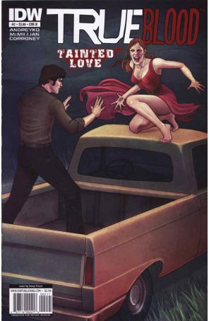 True Blood: Tainted Love 2B published by IDW with cover art by Jenny Frison
