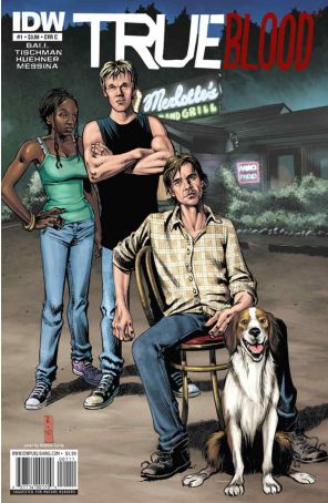 True Blood 1C published by IDW with cover art by Andrew Currie